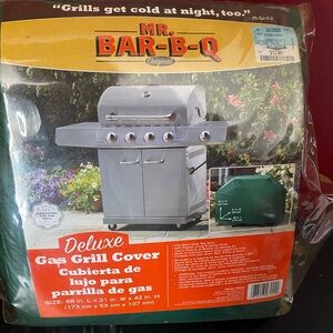 Deluxe Gas Grill Cover - Green
